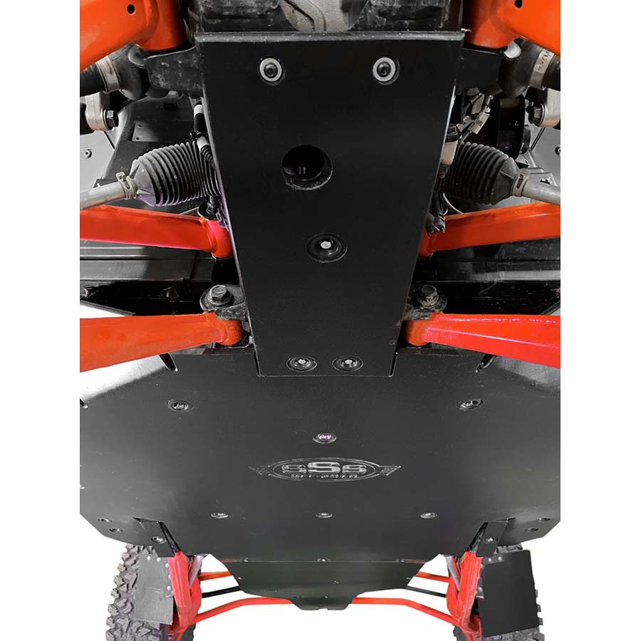 Skid Plate | Premium 3-Piece | UHMW | Polaris RZR Pro R
