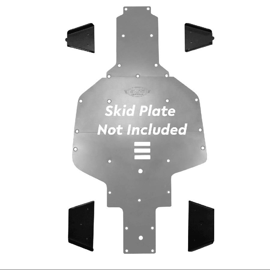 Front Arm Guards | UHMW | Honda Pioneer 520