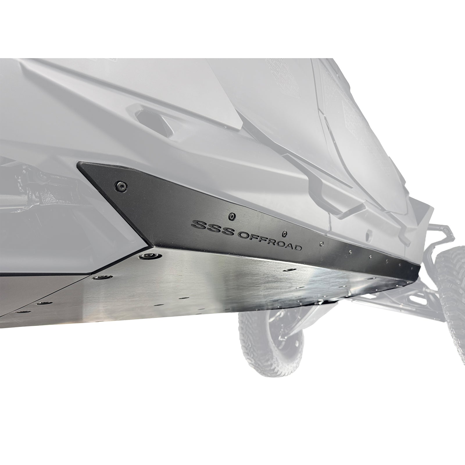 Rock Sliders - Single Piece / Set | UHMW | Can-Am Maverick R Max