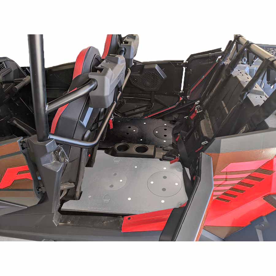 Cargo Rack / Dog Seat - Back Seat Conversion Kit | Polaris RZR XP 4 Turbo