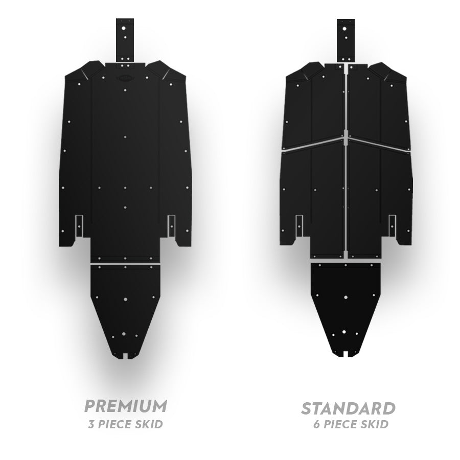 Skid Plate  |  Standard 6-Piece  |  UHMW  |  Polaris RZR Pro R 4