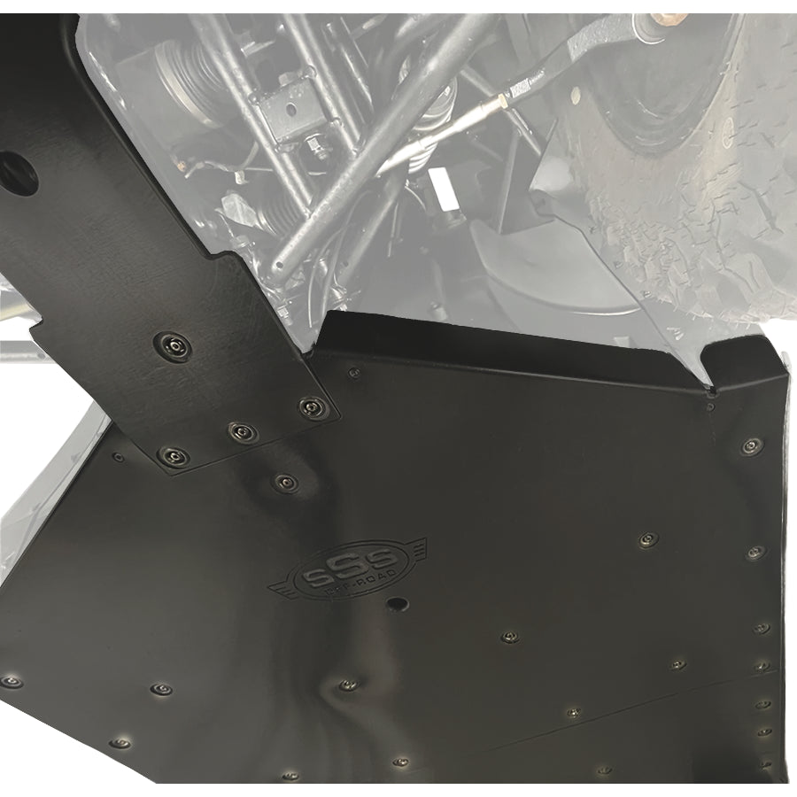Skid Plate | Premium 4-Piece | UHMW | Polaris Ranger Crew XD 1500
