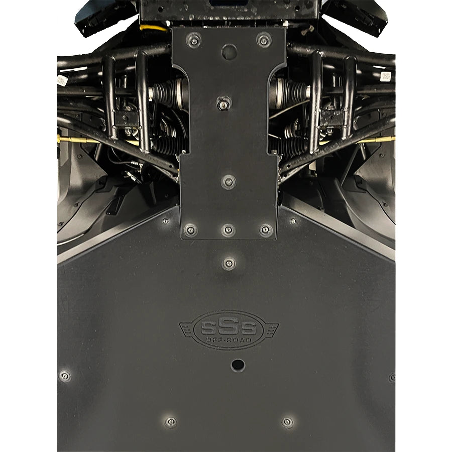 Skid Plate | Premium 4-Piece | UHMW | Polaris Ranger Crew XD 1500