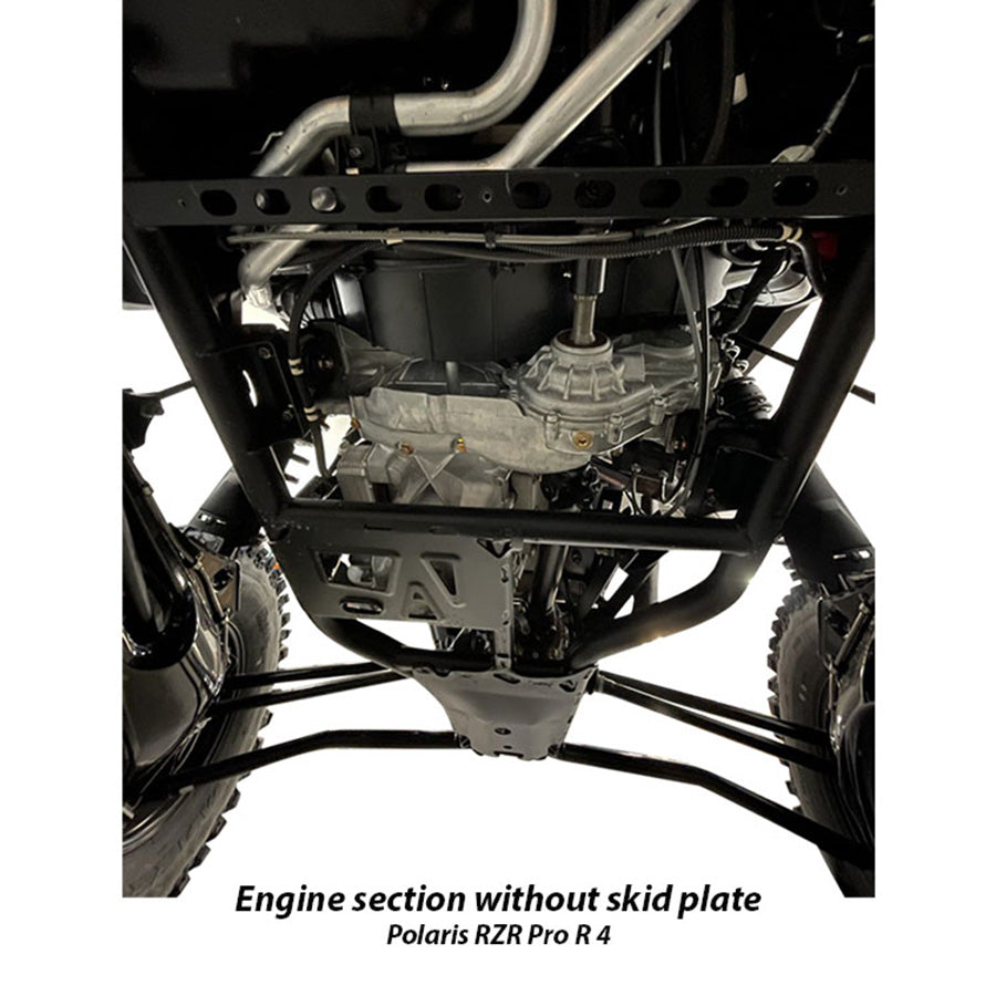 Skid Plate | Premium 3-Piece | UHMW | Polaris RZR Pro R 4