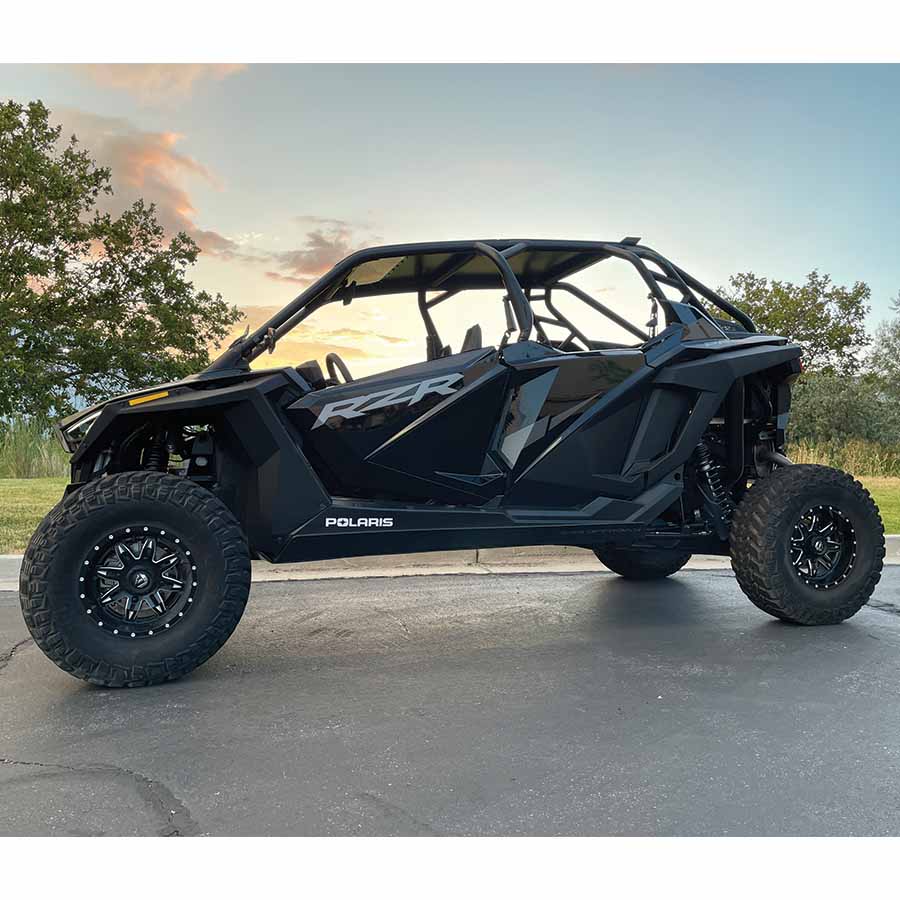 Rock Sliders - Single Piece / Set  | UHMW  |  Polaris RZR Pro R 4