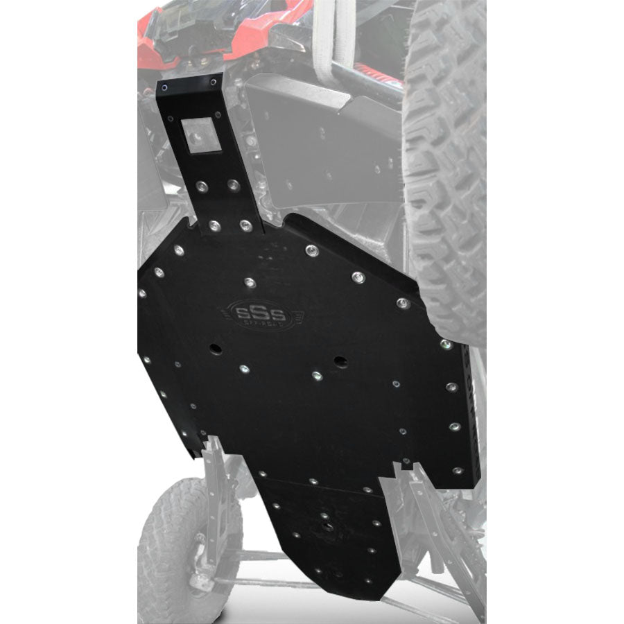 Skid Plate | Premium 3-Piece | UHMW | Polaris RZR XP Turbo S