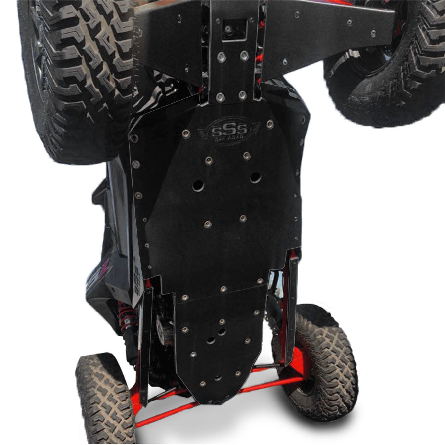Skid Plate | Premium 3-Piece | UHMW | Polaris RZR RS1