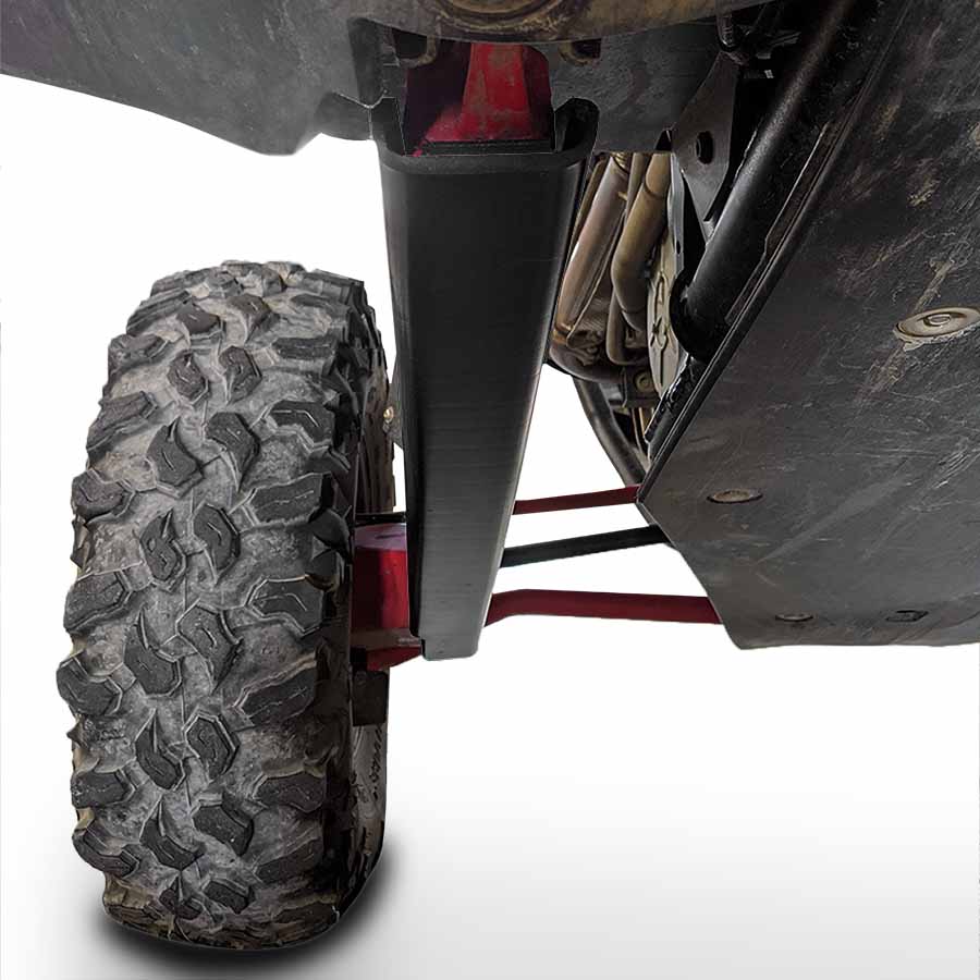 Wrap Around Trailing Arm Guards | UHMW | Polaris RZR Pro XP 4