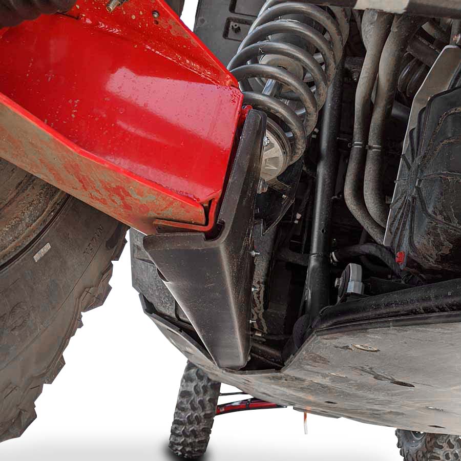 Wrap Around Trailing Arm Guards | UHMW | Polaris RZR Pro XP 4