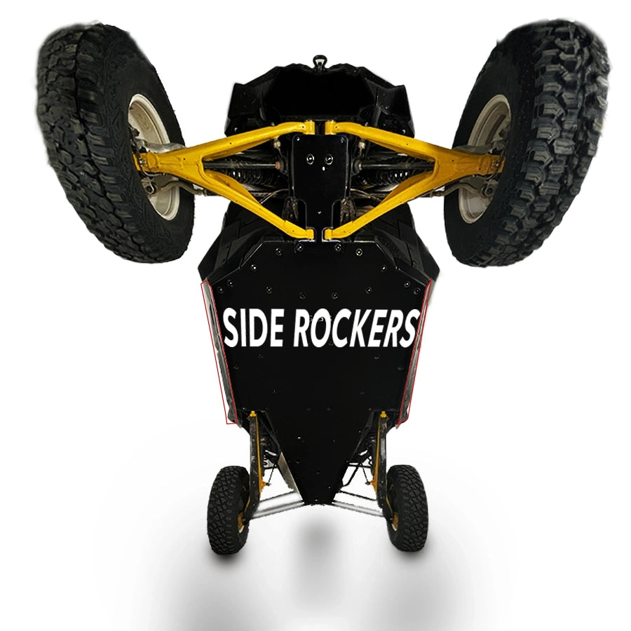 Rock Sliders - Single Piece / Set | UHMW | Can-Am Maverick R