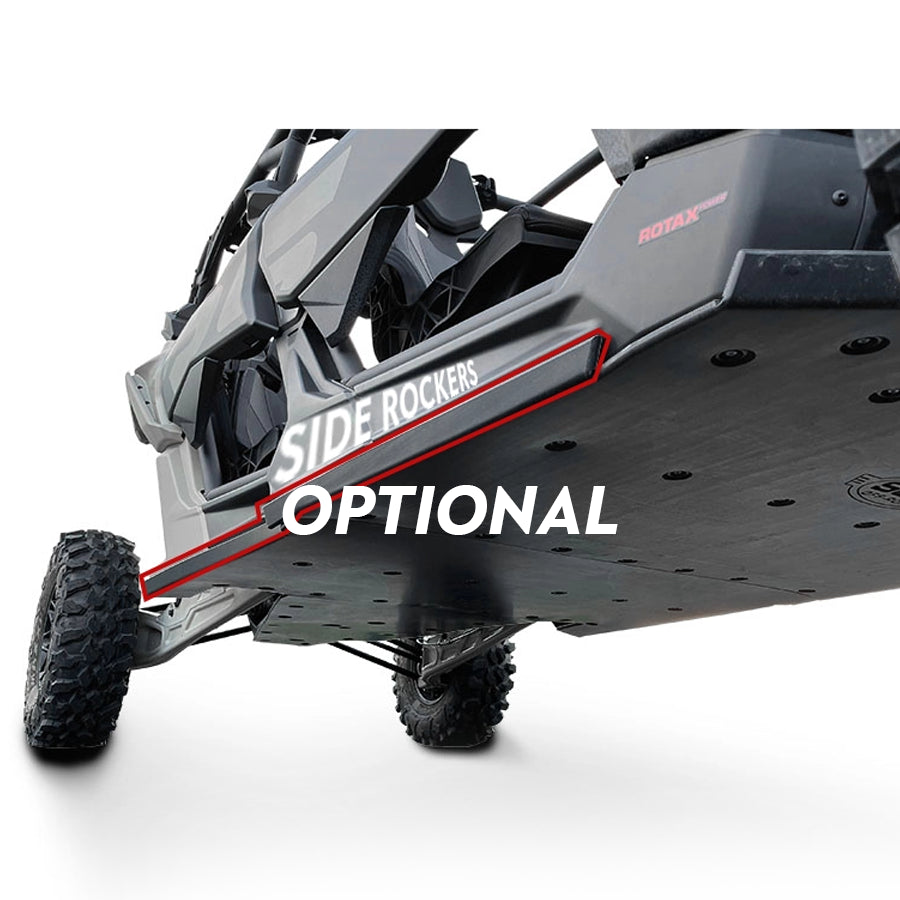 Skid Plate | Premium 3-Piece | UHMW | Can-Am Maverick X3 Max