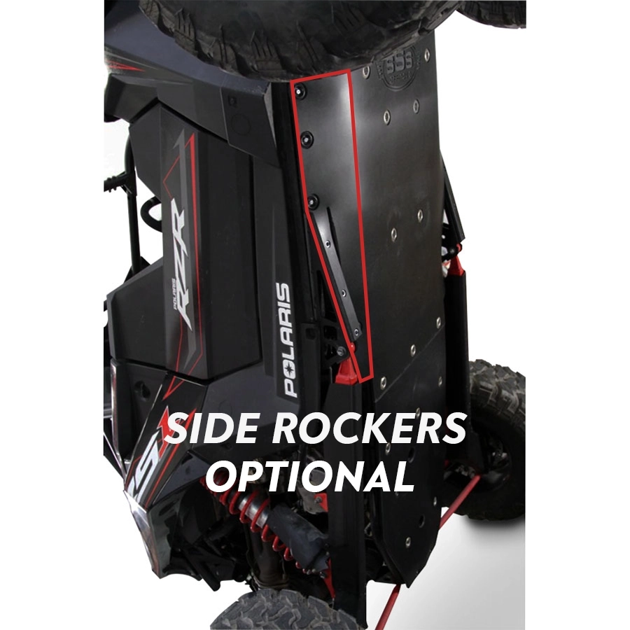 Skid Plate | Premium 3-Piece | UHMW | Polaris RZR RS1