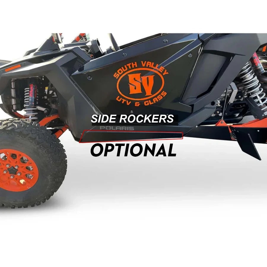 Skid Plate | Premium 3-Piece | UHMW | Polaris RZR Pro R