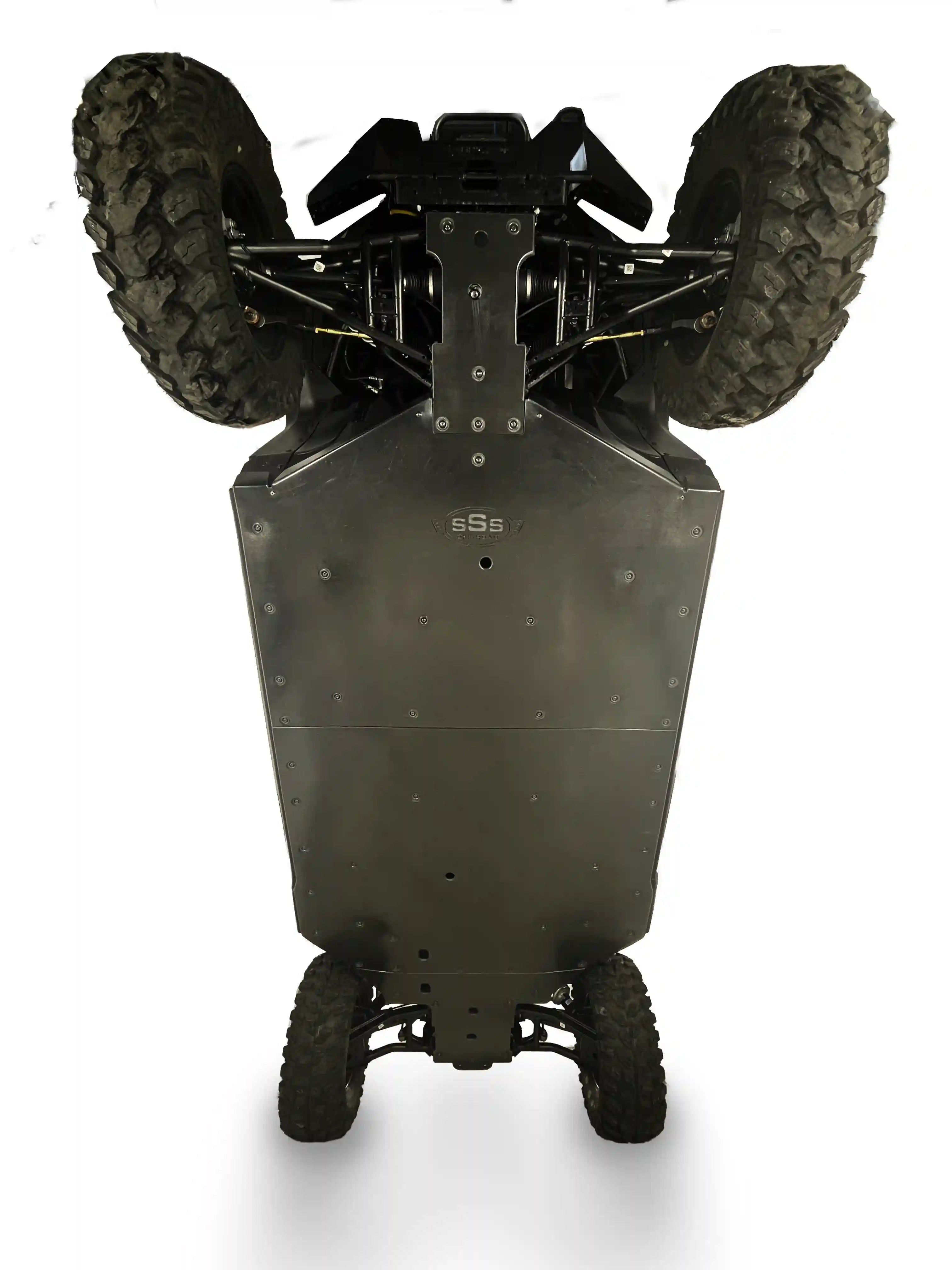 Skid Plate  | Premium 2-Piece  |  UHMW  |  Polaris Ranger Crew XD 1500