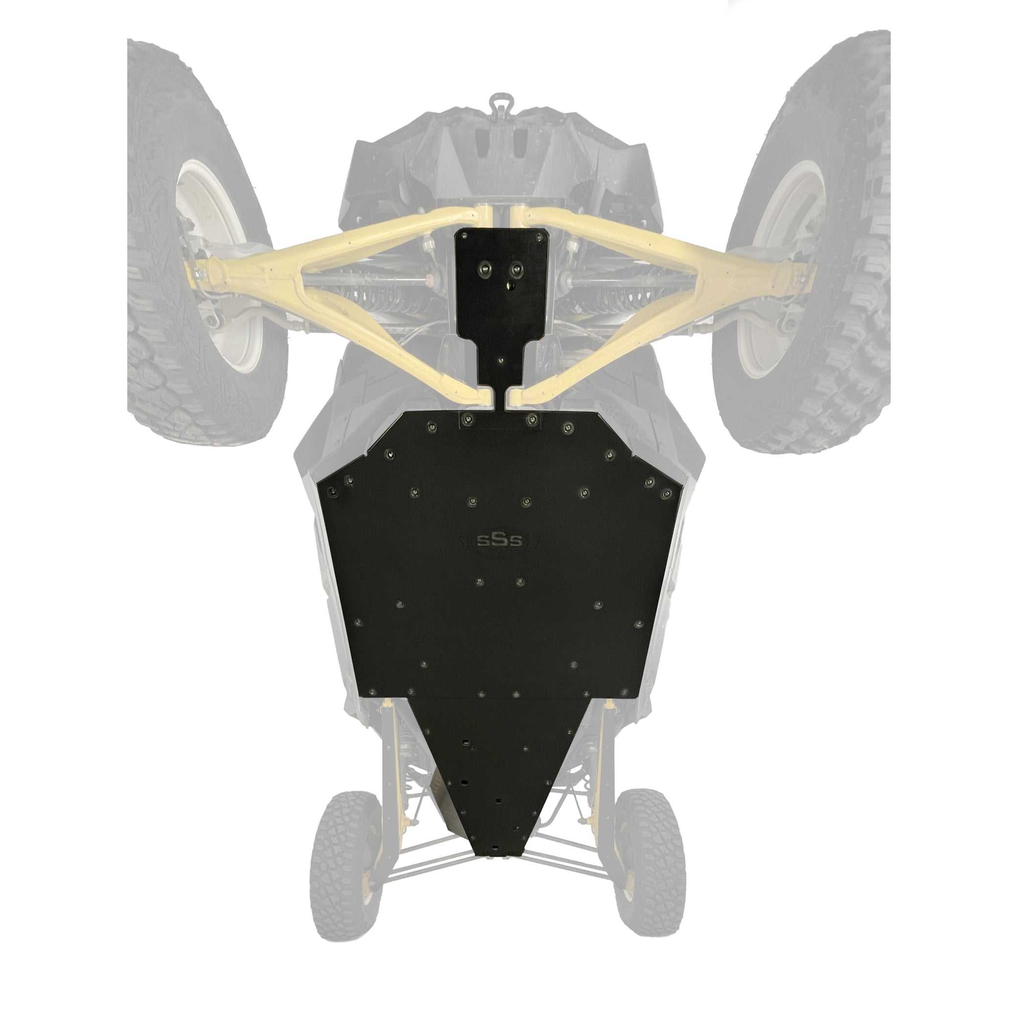 Skid Plate | Premium 3-Piece | UHMW | Can-Am Maverick R