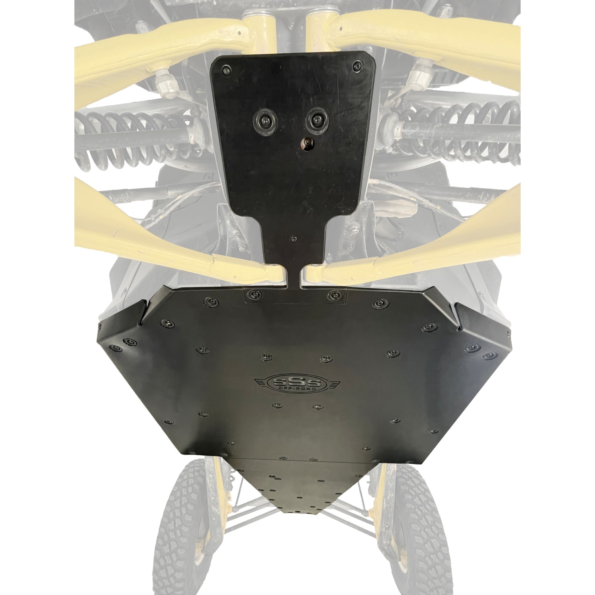 Skid Plate | Premium 3-Piece | UHMW | Can-Am Maverick R