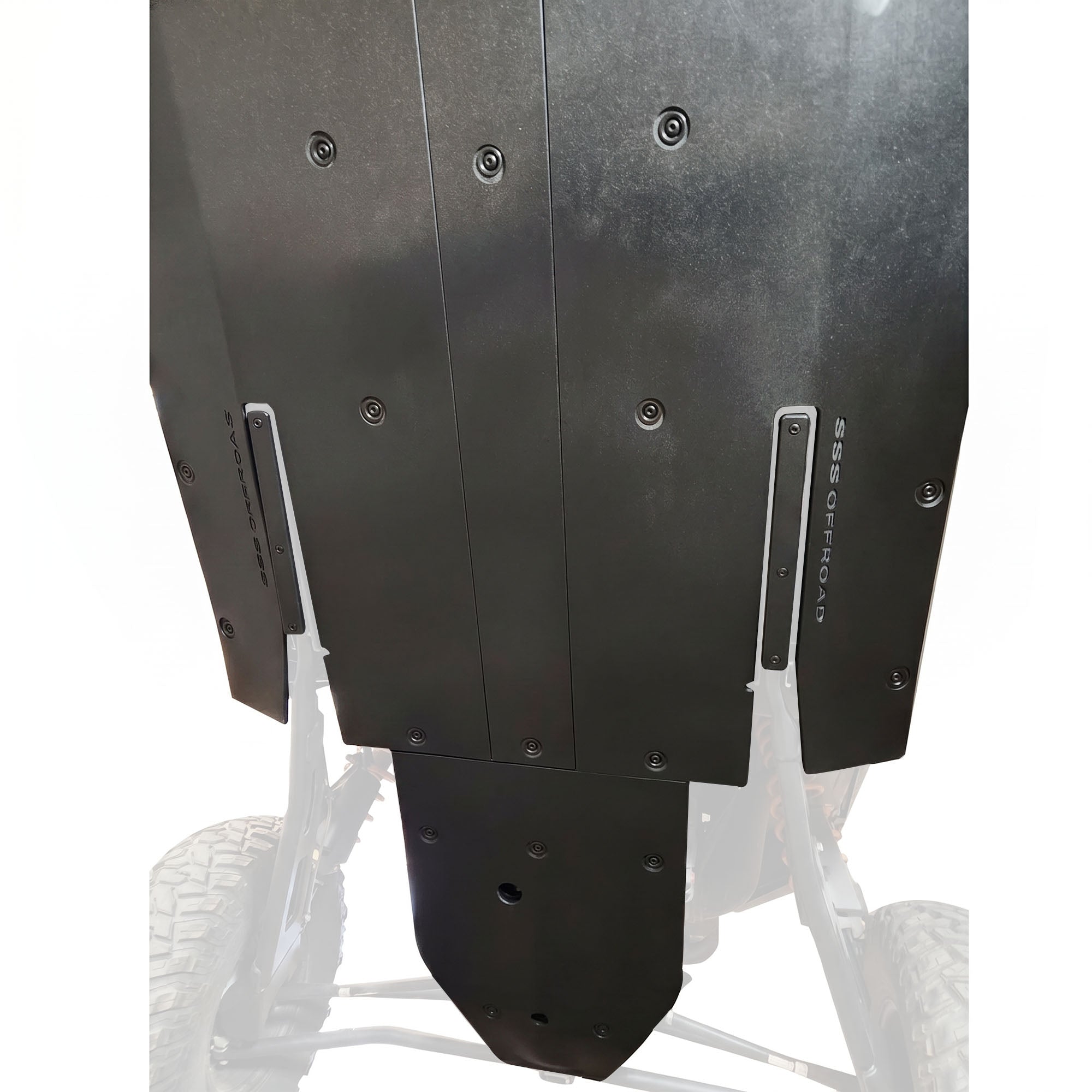 Skid Plate | Premium 3-Piece | UHMW | Polaris RZR XP S 4 1000