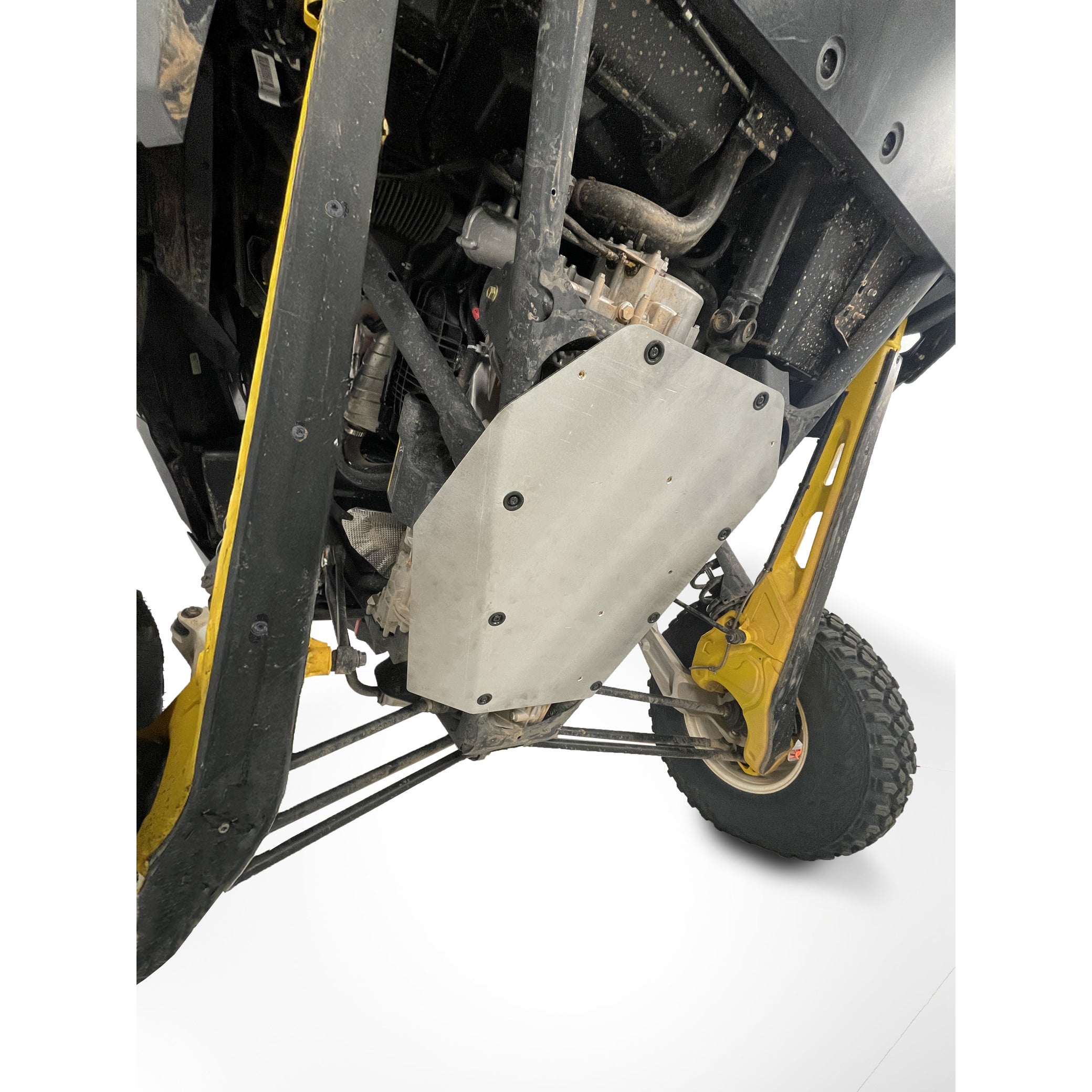 Skid Plate | Premium 3-Piece | UHMW | Can-Am Maverick R