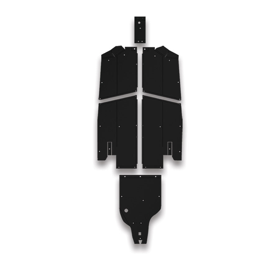 Skid Plate | Standard 6-Piece | UHMW | Polaris RZR Pro R 4