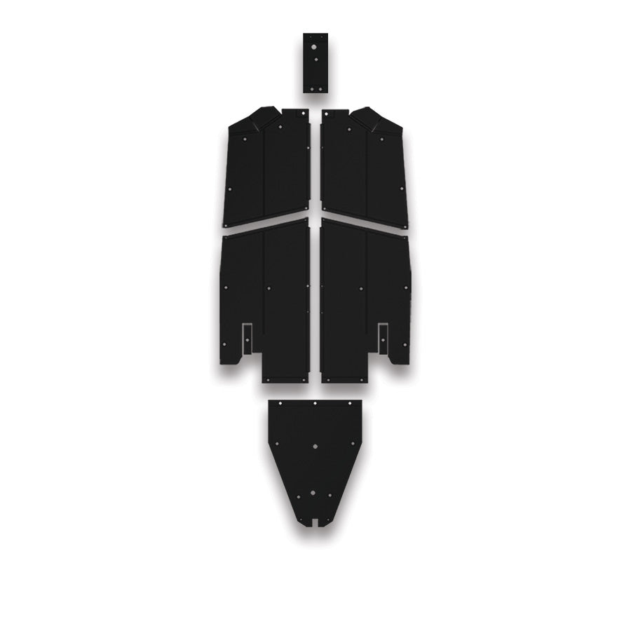 Skid Plate | Standard 6-Piece | UHMW | Polaris RZR Pro XP 4
