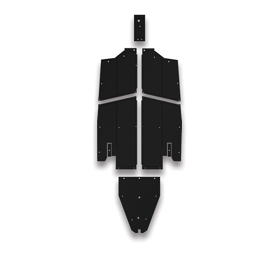 Skid Plate | Standard 6-Piece | UHMW | Polaris RZR Turbo R 4