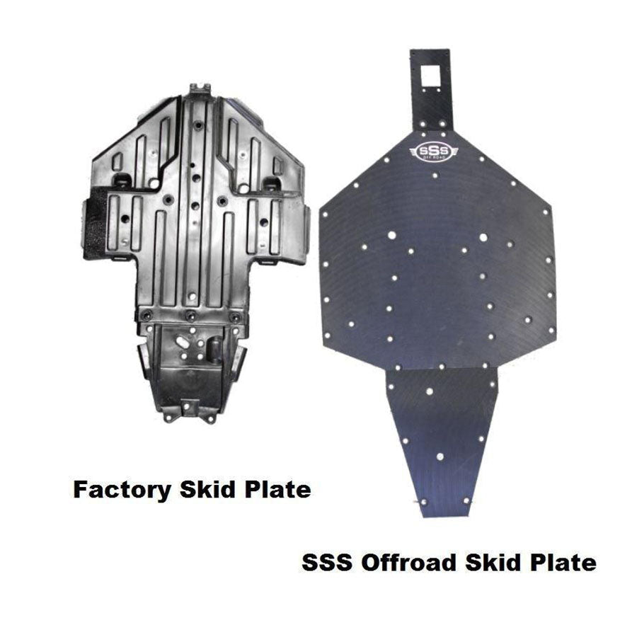 Premium UHMW  Skid Plate   |   Polaris RZR Trail