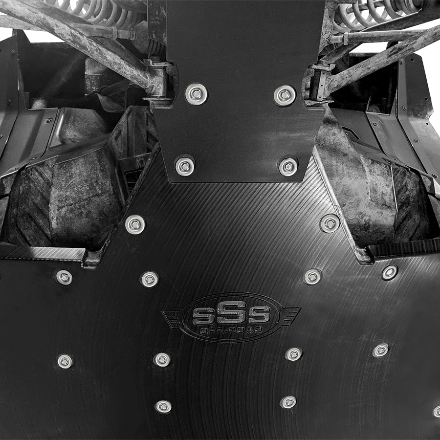 Skid Plate | Premium 4-Piece | UHMW | Can-Am Defender Max