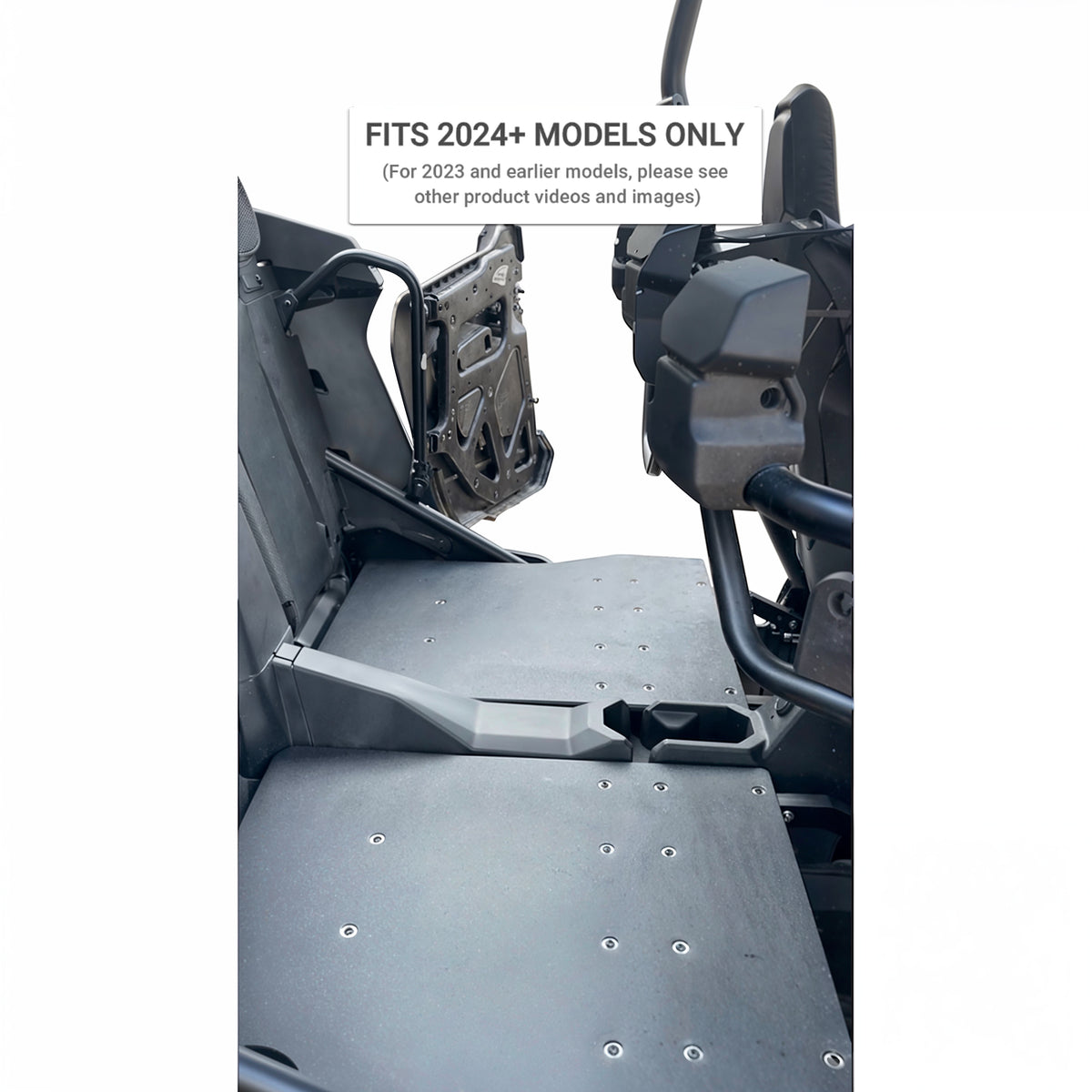 Cargo Rack / Dog Seat - Back Seat Conversion Kit | Polaris RZR XP 4 10