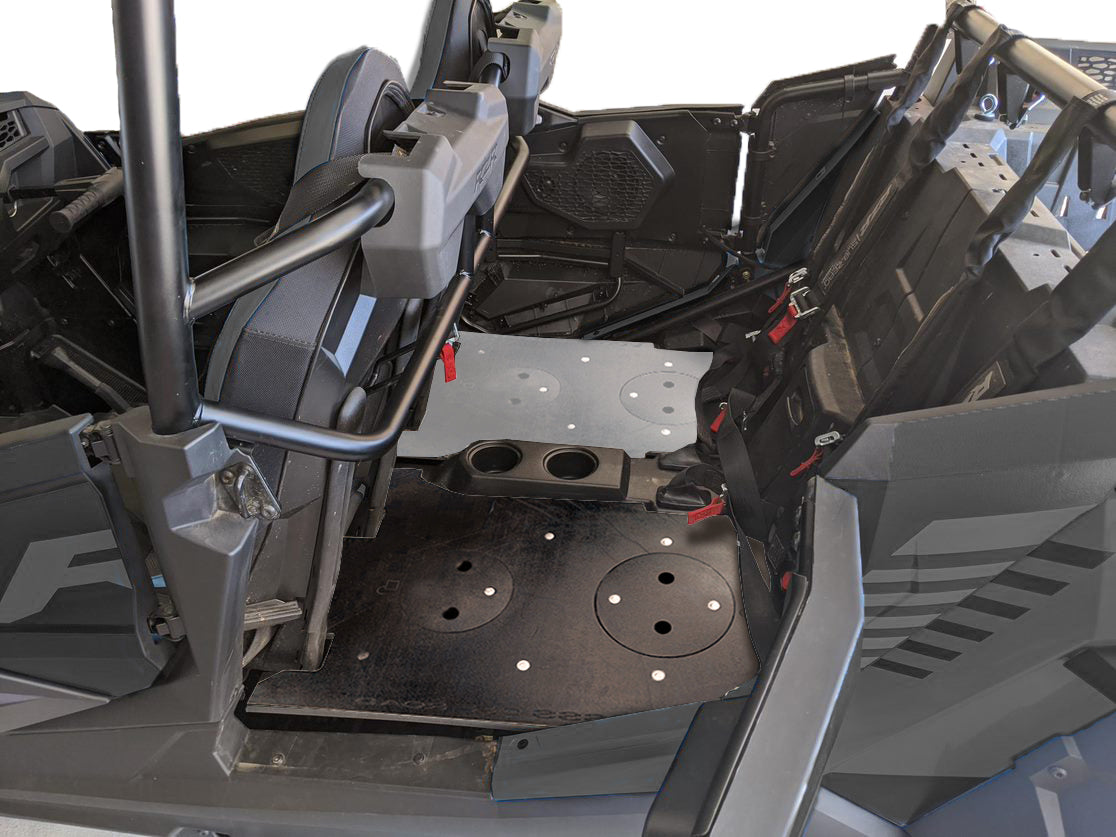 Cargo Rack / Dog Seat - Back Seat Conversion Kit | Polaris RZR XP 4 Turbo S