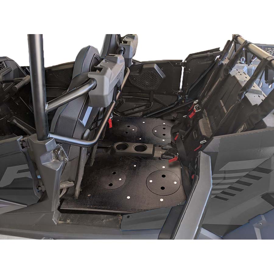 Cargo Rack / Dog Seat - Back Seat Conversion Kit | Polaris RZR XP 4 Turbo S