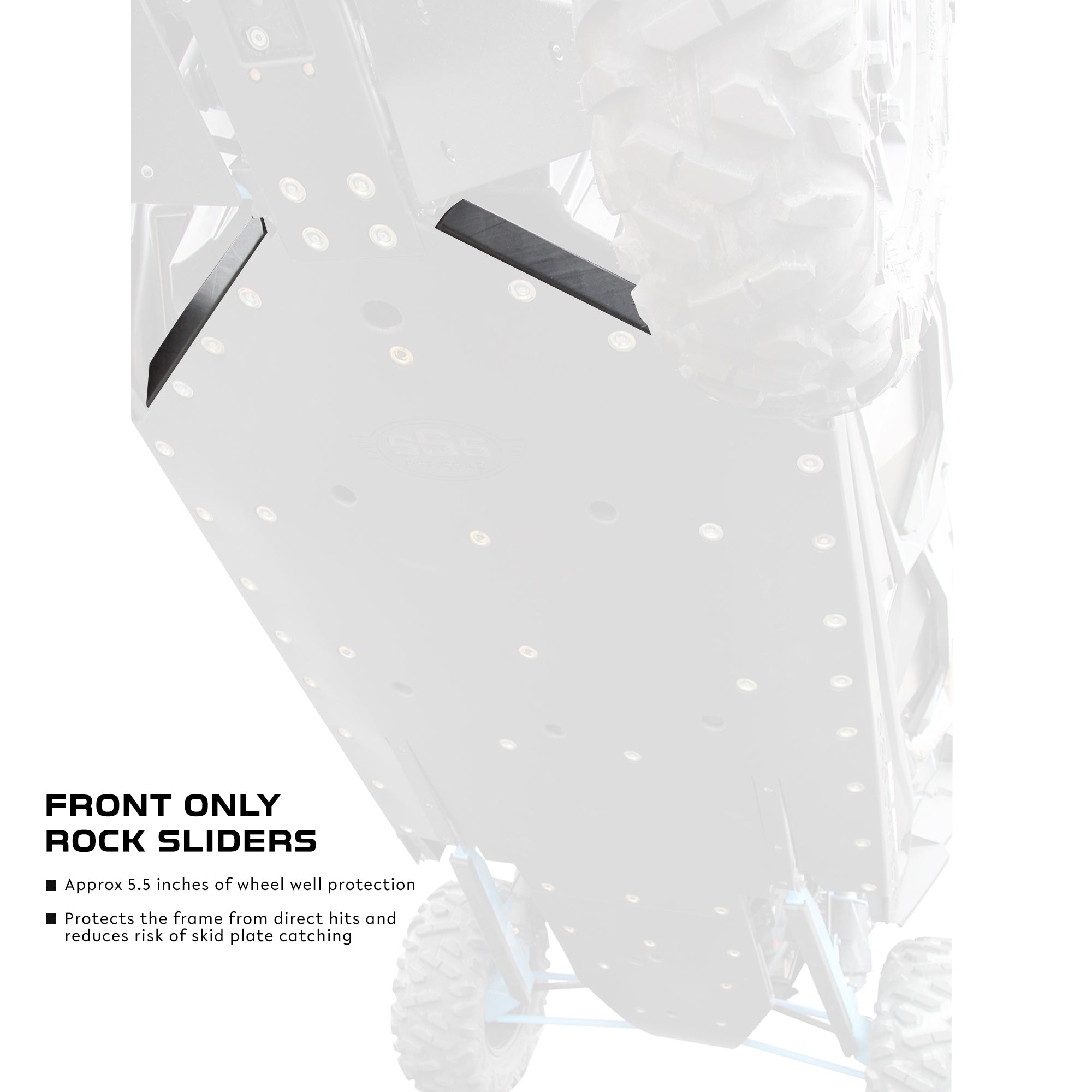 Standard Skid Plate | UHMW | Polaris RZR XP 4 Turbo S