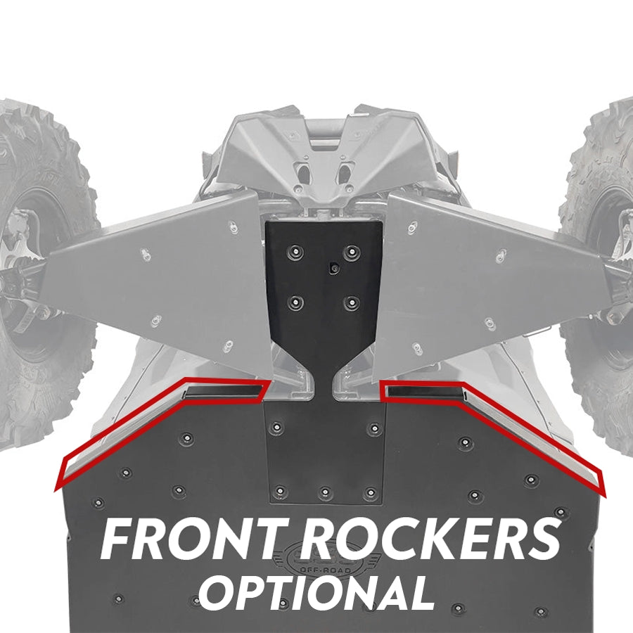 Skid Plate   |  Premium 4-Piece  |  UHMW  |   Can-Am Maverick X3 Max