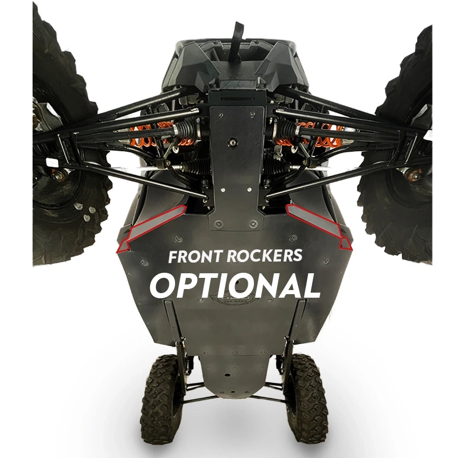 Skid Plate  |  Premium 3-Piece  |  UHMW  |  Polaris RZR XP 1000