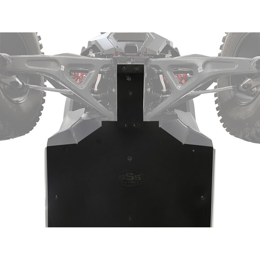 Skid Plate  |  Premium 3-Piece  |  UHMW  |  Polaris RZR Turbo R 4