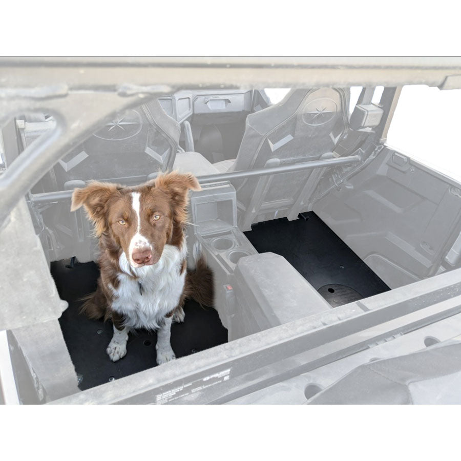 Cargo Rack / Dog Seat - Back Seat Conversion Kit | Polaris RZR Turbo R 4