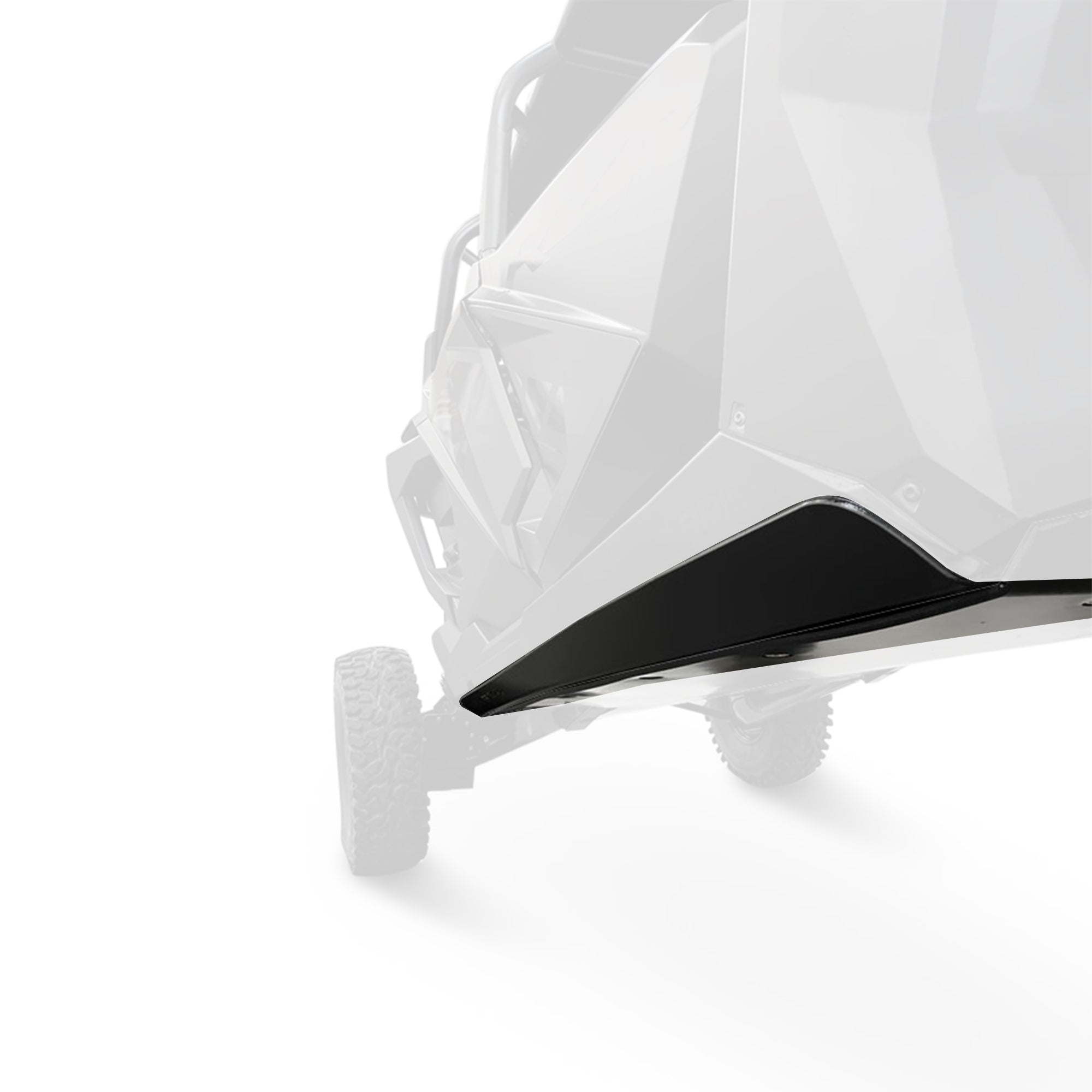 Rock Sliders - Single Piece / Set  |  UHMW  |  Polaris RZR Turbo R 4