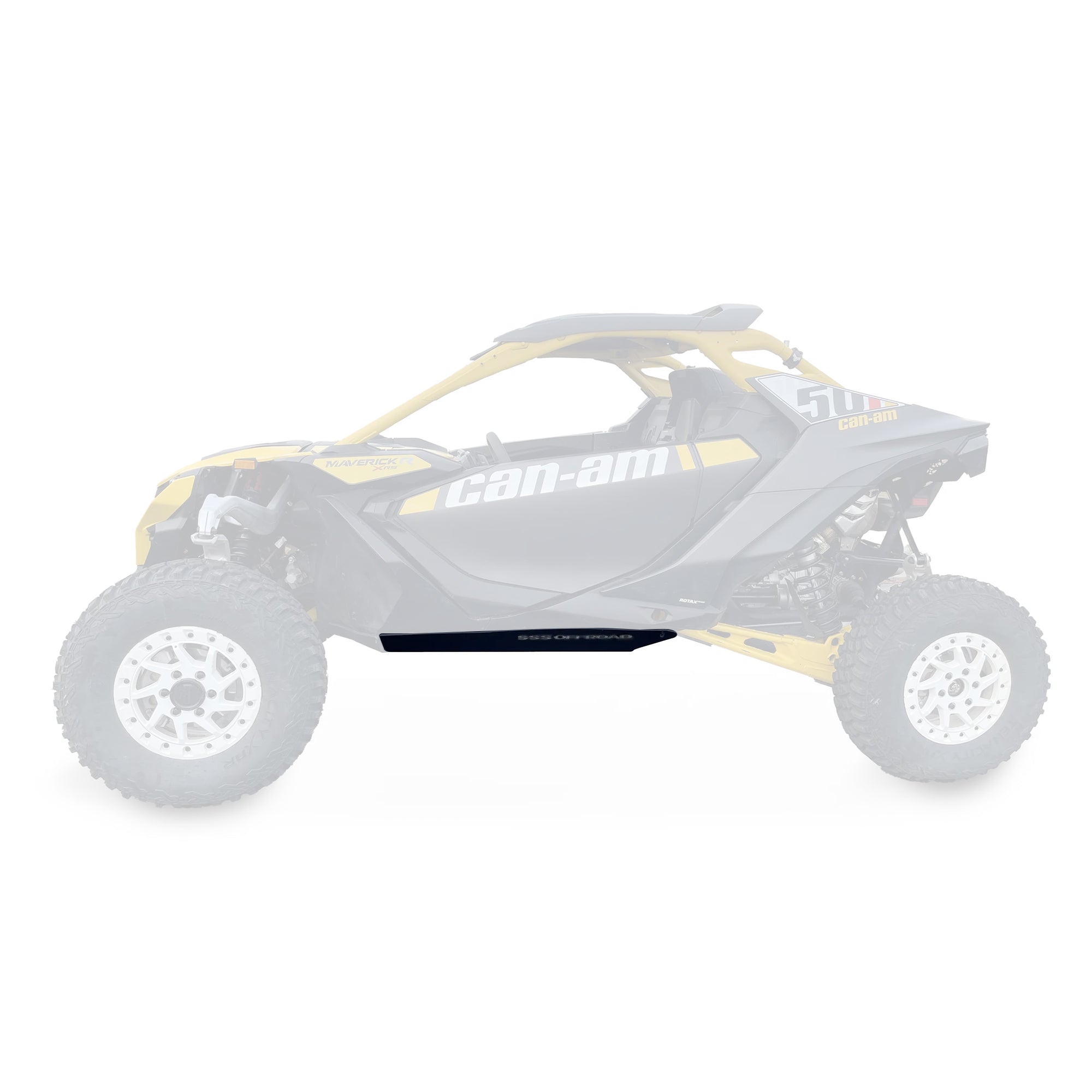 Rock Sliders - Single Piece / Set | UHMW | Can-Am Maverick R