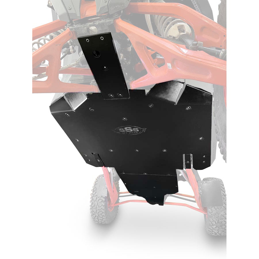 Skid Plate  |  Premium  3-Piece  |  UHMW  |  Polaris RZR Pro XP