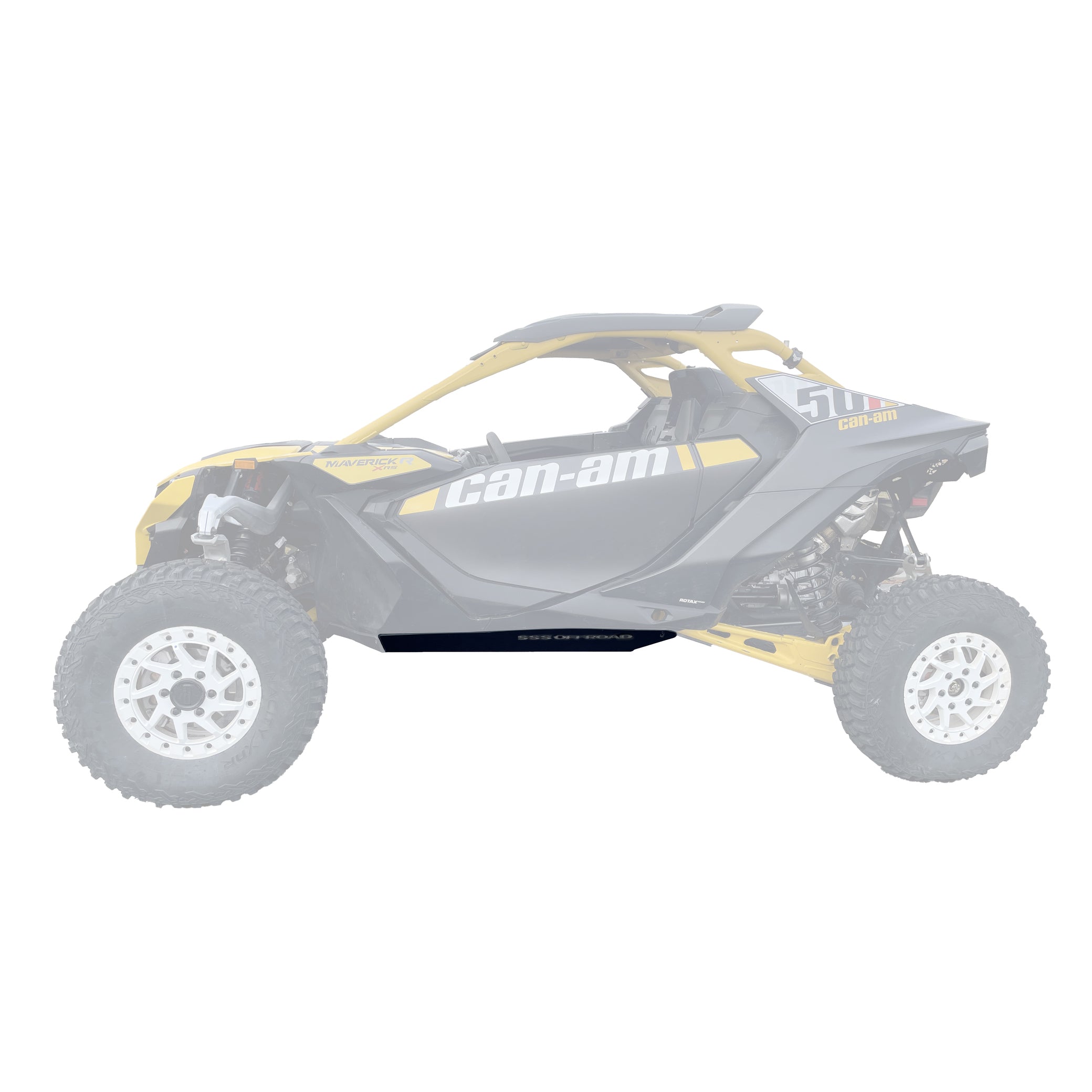 Rock Sliders - Single Piece / Set | UHMW | Can-Am Maverick R