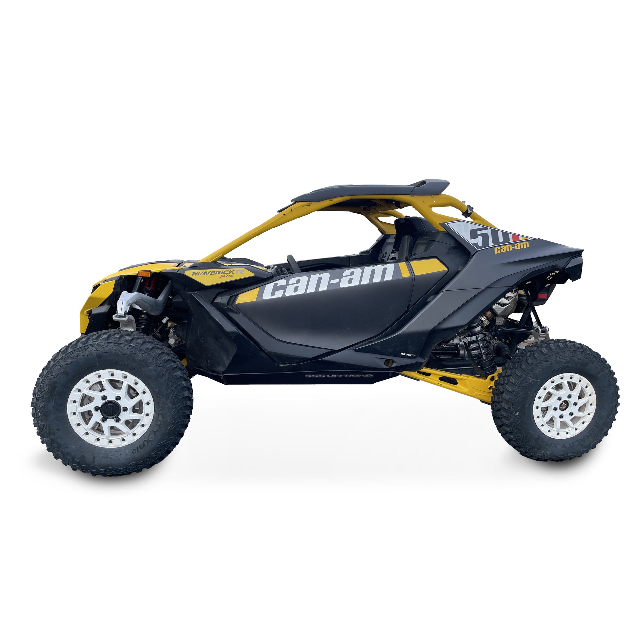 Rock Sliders - Single Piece / Set | UHMW | Can-Am Maverick R
