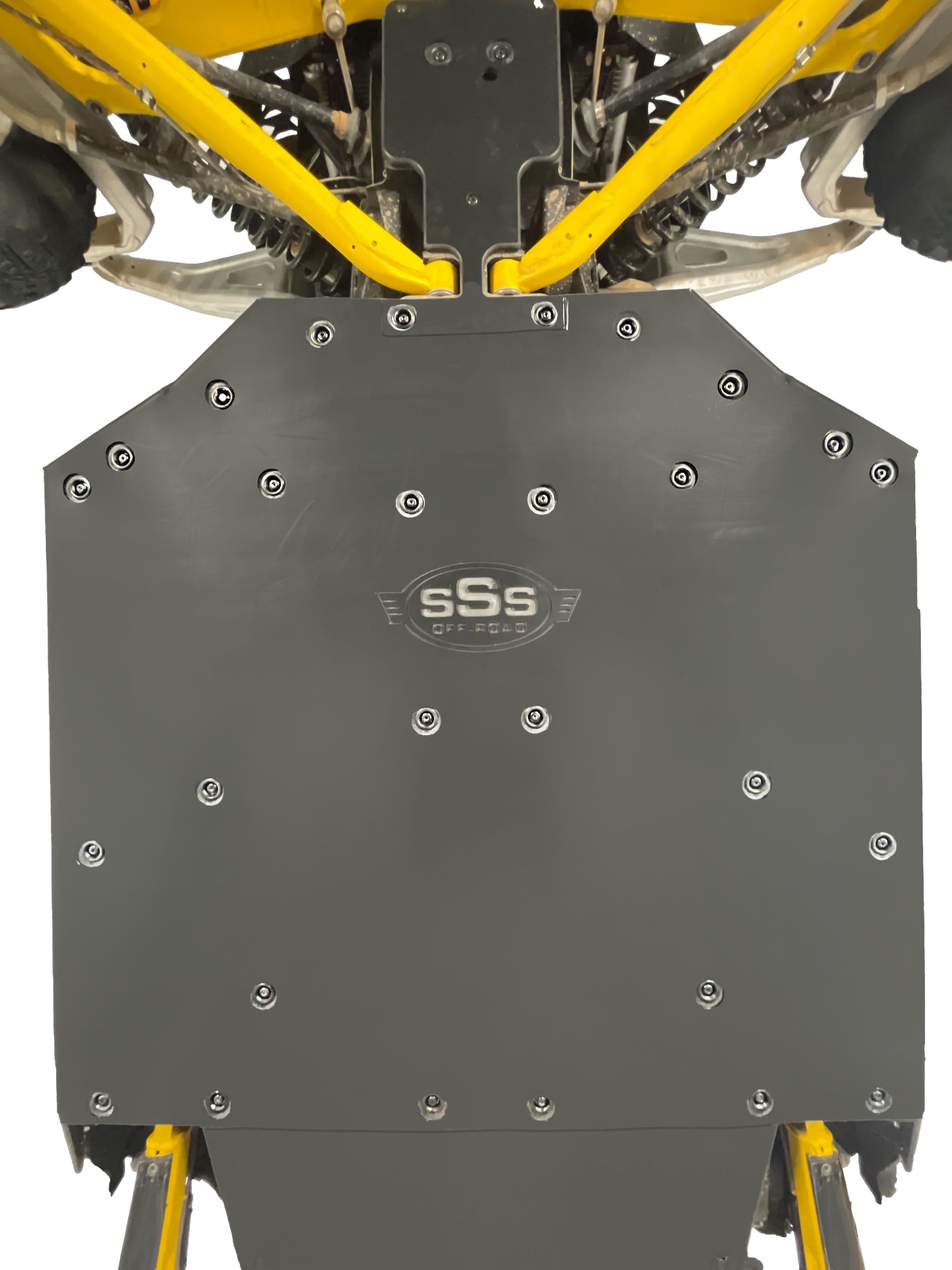 Skid Plate   |  Premium 3-Piece  |  UHMW  |   Can-Am Maverick R