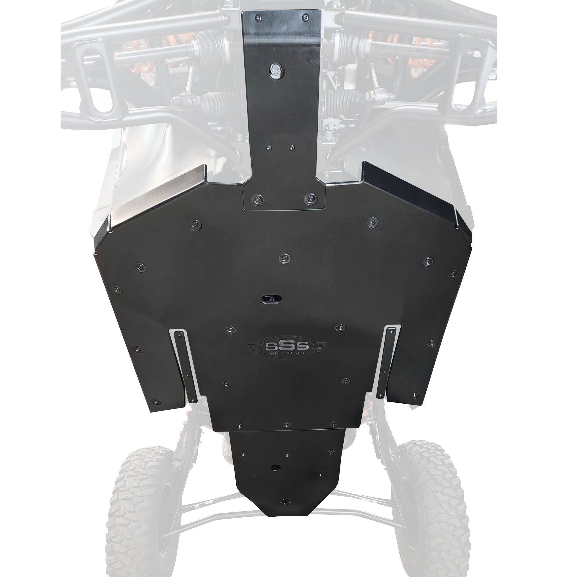 Skid Plate  |  Premium 3-Piece  |  UHMW  |  Polaris RZR XP S 1000