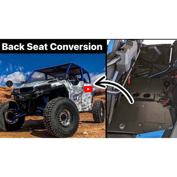 Cargo Rack / Dog Seat - Back Seat Conversion Kit | Polaris RZR XP 4 10
