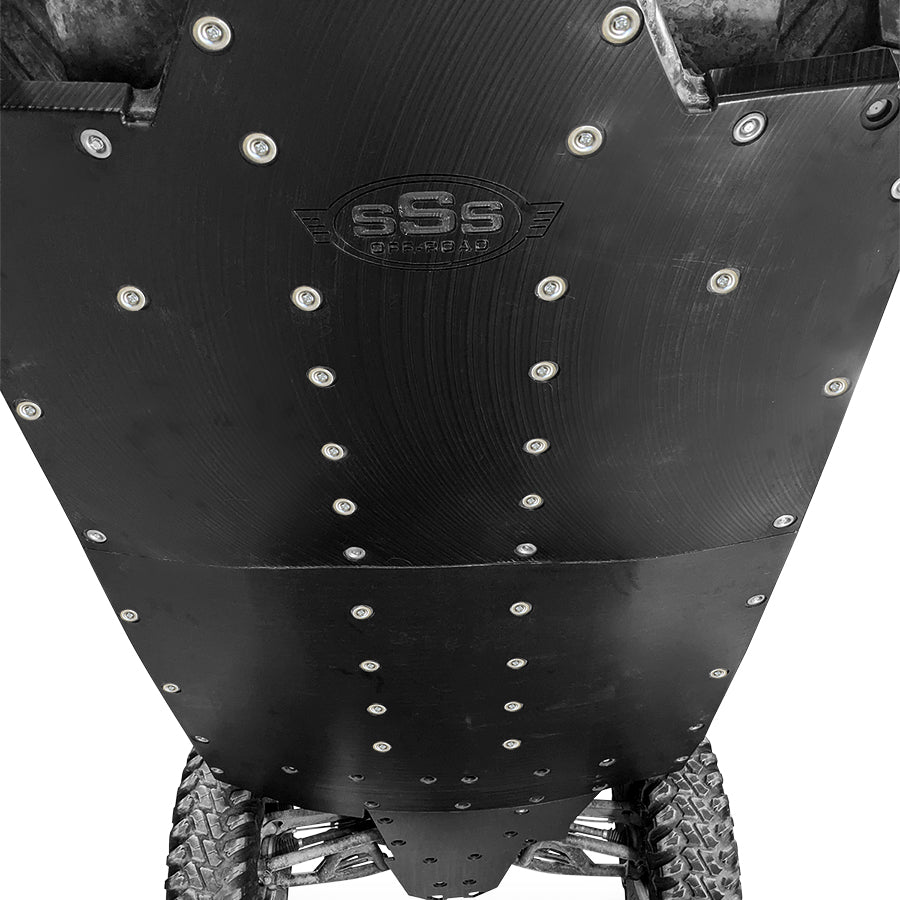 Can-Am Commander Max 3/8 UHMW Under Body Protection Skid Plate By